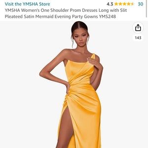 Satin Dress Size 4 never worn!